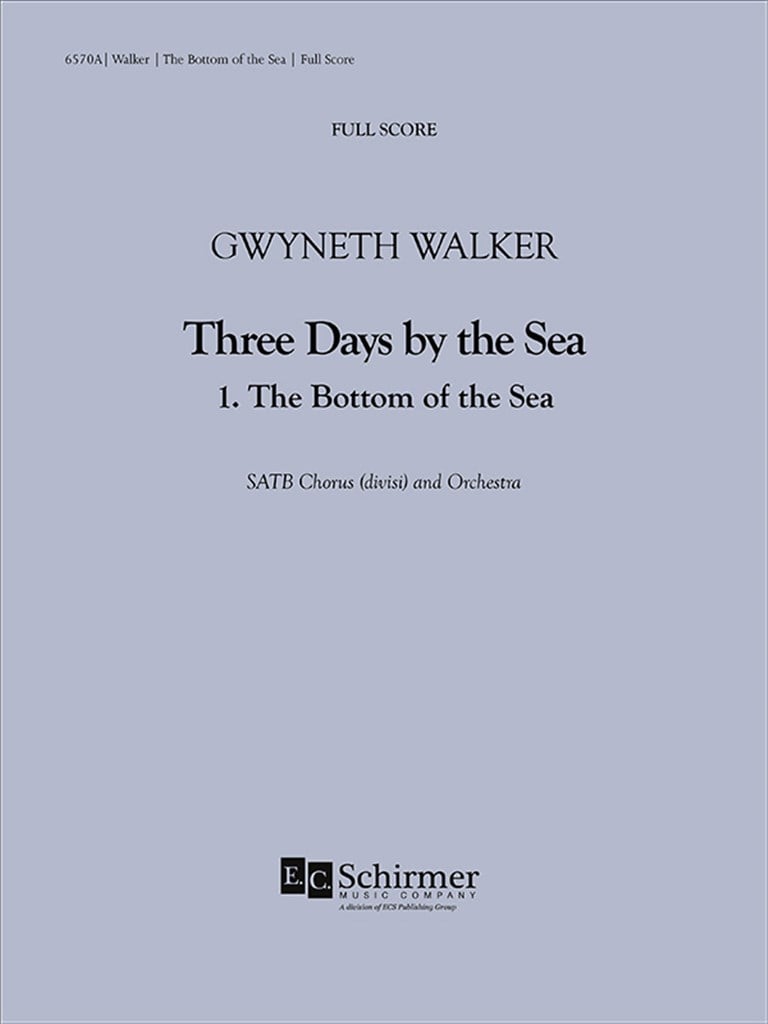 Three Days by the Sea: 1. The Bottom of the Sea